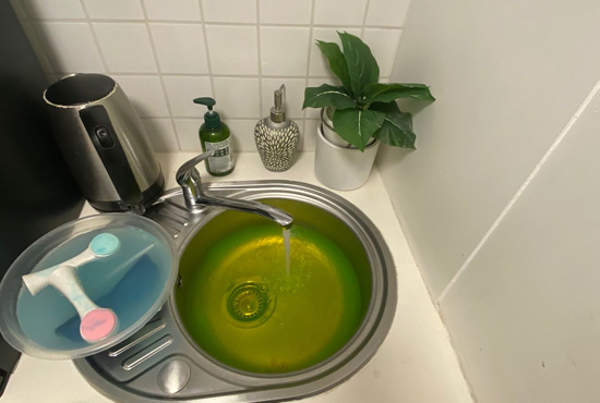 Dye Testing Leak Detection